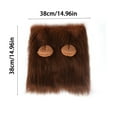 thumbnail image 3 of Iumwxz Halloween Pet Accessories Lions Head Wig Dog Head with Tail Pet Supplies Funny Products Powerful and Domineering Halloween Decorations Polyester 14.96x14.96x0.79in, 3 of 5