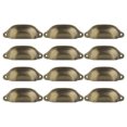 thumbnail image 1 of Manija duradera para muebles Kenally Vintage, gabinete de funcionamiento, decoración de Metal y hierro, manija Retro bronce cepillado, 1 of 6