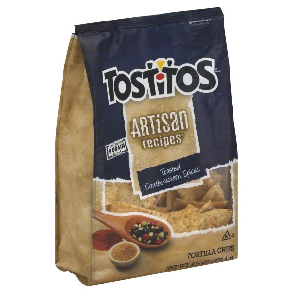 Frito Lay Tostitos Artisan Recipes Tortilla Chips, 9.75 oz Walmart
