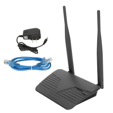300Mbps 2.4G WiFi Router Wide Coverage Plug and Play Gaming Wireless Internet Router for Office US Plug 100?240V