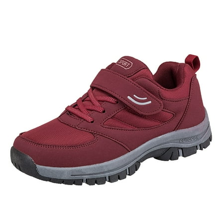 

TAIAOJING Mens Slip on Running Shoes Couple Shoes Casual Shoes Flat Lace Up Non Slip Casual Shoes Walking Sneakers