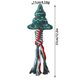 thumbnail image 2 of Juguete Para Perros Con Tema Navideño Y Cuerpo De Cuerda Para Cachorros Juguete Masticable Para Cachorros Juguete Interactivo, 2 of 7