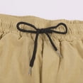 thumbnail image 6 of KPOPLK Summer Cargo Shorts for Men Casual Work Shorts Relaxed Fit Loose Fitting Outdoor Hiking Fishing Shorts with Multi Pockets Above Knee Size XXL,Khaki, 6 of 6