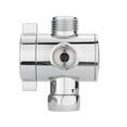 thumbnail image 2 of 3 Way Shower Diverter Valve, Shower Faucet with Valve, Corrosion-Resistant Universal Adapter, Shower Head Adapter, Faucet Splitter, Shower Diverter Valve, Shower Diverter, for, 2 of 7