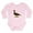 Petal Pink, variant on CafePress - Muscovy Duck Chocolate Body Suit - Long Sleeve Cotton Baby Bodysuit