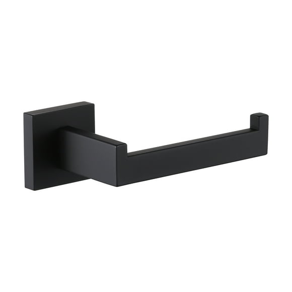 KOKOSIRI Porte-Papier Hygiénique Noir Porte-Rouleau de Papier Hygiénique de Salle de Bain Acier Inoxydable SUS304 Contemporain Mural, Noir Mat, B2003BK