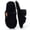 Black, variant on Womens Fuzzy Open Toe Slippers Faux Fur Slippers with Memory Foam House Shoes Lightweight for Indoor Outdoor & Home Use