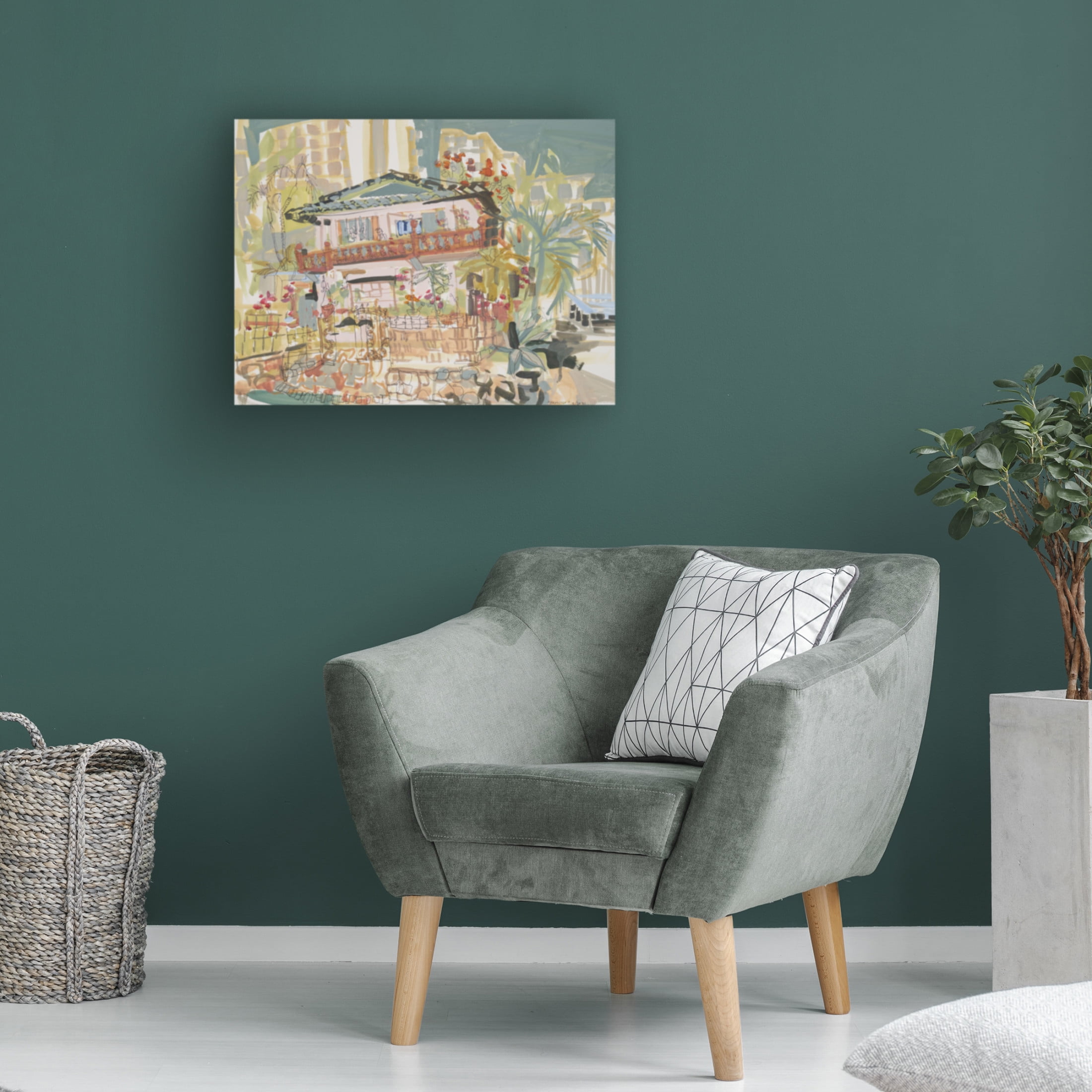 Canvas Wall Art - Erin McGee Ferrell 'Hawaii II' Wall Art for Living Room, Bedroom, or Office Décor by Trademark Fine Art - 32 x 24 Inches
