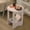 White, variant on Yyuenw Living Room Storage Table,Bedside Shelving Round Table,Modern Style Portable Small Side Table for Bedroom and Sofa Corner Storage