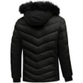 thumbnail image 3 of Christmas Clearance! AIEOTT Mens Puffer Jacket Big and Tall Packable Jacket Zip Up Quilted Jacket Lightweight Puffer Coat Winter Warm Coats, 3 of 5
