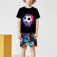 thumbnail image 5 of UAYOTSE Toddler Baby Boy Summer Clothes Set Tops+Pants Dinosaur T-shirt Outfits Cartoon Set Kids Boys Outfits&Set,Sizes 2-3 Years, 5 of 6