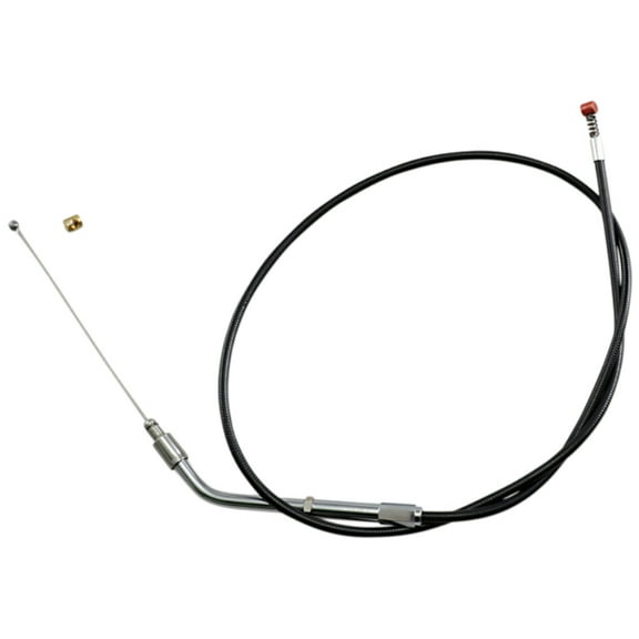Barnett Black Vinyl Throttle Push/Idle Cable Stock  6" (101-30-40006-06)