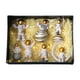 thumbnail image 1 of Estatuas, figuritas, modelos de resina, juguetes educativos, astronautas en miniatura, juguetes para el espacio. 7 piezas de oro, 1 of 9