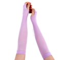 thumbnail image 1 of Ice Silk Sleeve Sunscreen Cuff Arm Sleeves Uv Sun Protect Anti-Slip Summer Men Women Gloves Outdoor Riding New He Qiyong unisex, 1 of 2