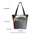 thumbnail image 2 of Kdxio USA Bald Eagle Women Reusable Grocery Bags Foldable Ripstop,Reusable Shopping Bags for Shopping,Gym,Gift, 2 of 5
