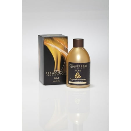 COCOCHOCO Gold keratin hair straightening treatment 8.4oz - with 24k liquid
