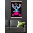 thumbnail image 5 of Disney Lilo and Stitch: Simply Stitch - Pink Shadow Wall Poster with Magnetic Frame, 22.375" x 34", 5 of 5