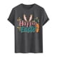 thumbnail image 4 of Camisa Casual de Cuello de la Tripulación de la Impresión de Pascua de Manga Corta de Verano Top Ligero de Poliéster para los Hombres, Camiseta de Manga Corta para el Uso Diario de Primavera Verano, 4 of 8