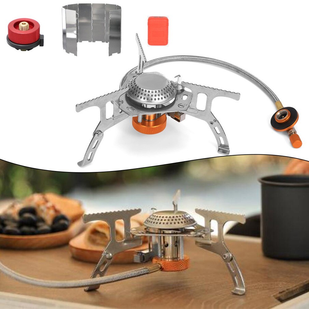 Portable Camping Gas Stove Foldable Stove for Outdoor Hiking Cooking Burner