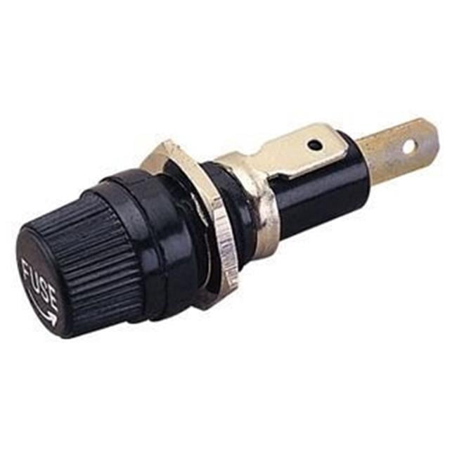 Round Fuse Holder with Spade Term
