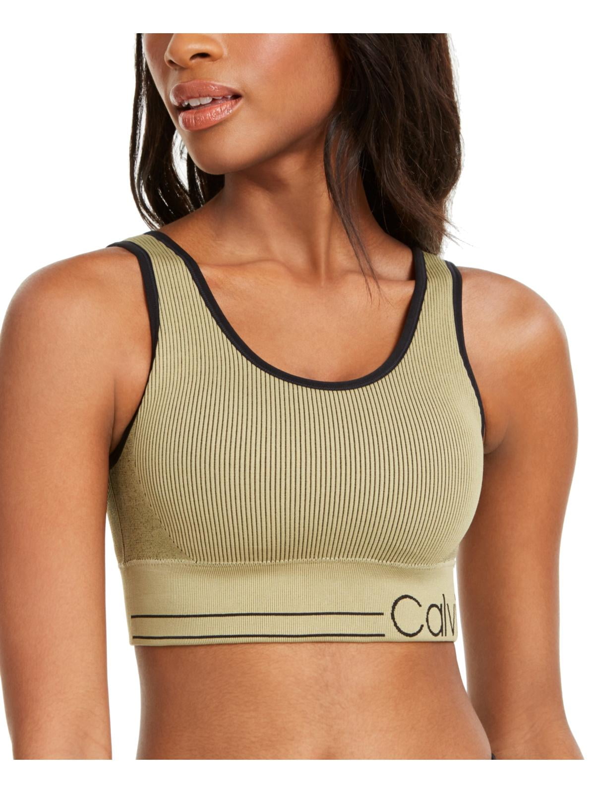 ribbed calvin klein bralette