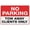 Warning Sign 2, variant on No Parking On Grass Sign 8"x12" - Aluminum Tin Warning for Home Outdoor Garden, Weatherproof Traffic Decor for Residence