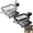 Black Left+Silver Left, variant on Sink Organizer Rack for Kitchen,Hanging Faucet Drain Rack with Drip Tray Stainless Steel Detachable Sink Faucet