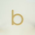 thumbnail image 4 of Package of 1, 18 Inch X 3/4" Thickness MDF Letter b in The Century Gothic Font, Thick, Lower Case for Art & Craft Project, Made in USA, 4 of 4