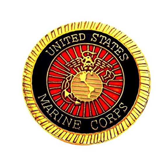USMC Marines Corps EGA Seal Lapel Hat Pin Military PPM026 (1 pin)