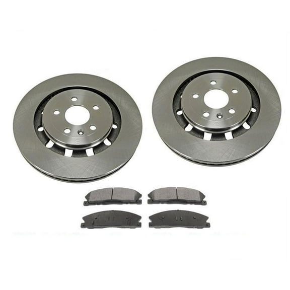 For 13-19 Explorer Police Option Front Rotors & Ceramic Pads 352MM H/D Explorer
