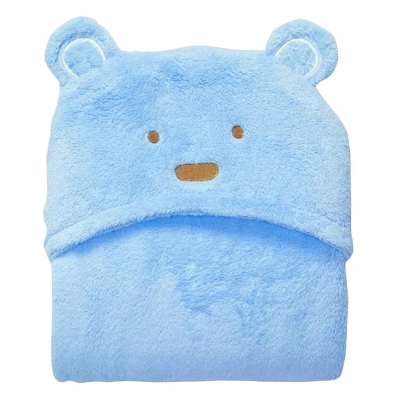 Hooded Baby Towel - Softest Hooded Bath Towel With Bear Ears For Babie Natural Baby Towel
