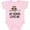 AD-Pink, variant on Inktastic My Nonnie Loves Me Grandchild Girls Baby Bodysuit