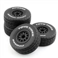 thumbnail image 4 of 8 Uds 112Mm 1/10 NeumáTicos de CamióN de Recorrido Corto Rueda con HexáGono de 12Mm para Coche Slash Arrma SENTON VKAR 10SC RC, 4 of 7