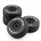 thumbnail image 4 of 8 Uds 112Mm 1/10 NeumáTicos de CamióN de Recorrido Corto Rueda con HexáGono de 12Mm para Coche Slash Arrma SENTON VKAR 10SC RC, 4 of 5