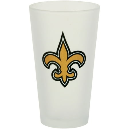 New Orleans Saints Frosted Pint Glass - No Size