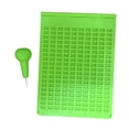 thumbnail image 4 of Tablero de escritura en braille, material educativo para ciegos, herramienta de aprendizaje práctica, tablero de escritura en braille para adultos y, 4 of 8