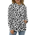 thumbnail image 4 of Cheetah Pattern Men's Women New Sweatshirt Hoodie Men's Plus Size Sweatshirt Hooded Sweatshirt 3d Printed Street Men's Cloth, 4 of 6