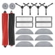 thumbnail image 1 of For S8 MaxV Ultra Robot Vacuum Spare Parts Main Side Brushes Mop Cloths HEPA Filters Dust Bags, 1 of 5