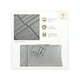thumbnail image 3 of Juego de Sábanas Individual 2800 Hilos Extra Suave Premium Textura Rayada Soft Nature, 3 of 5
