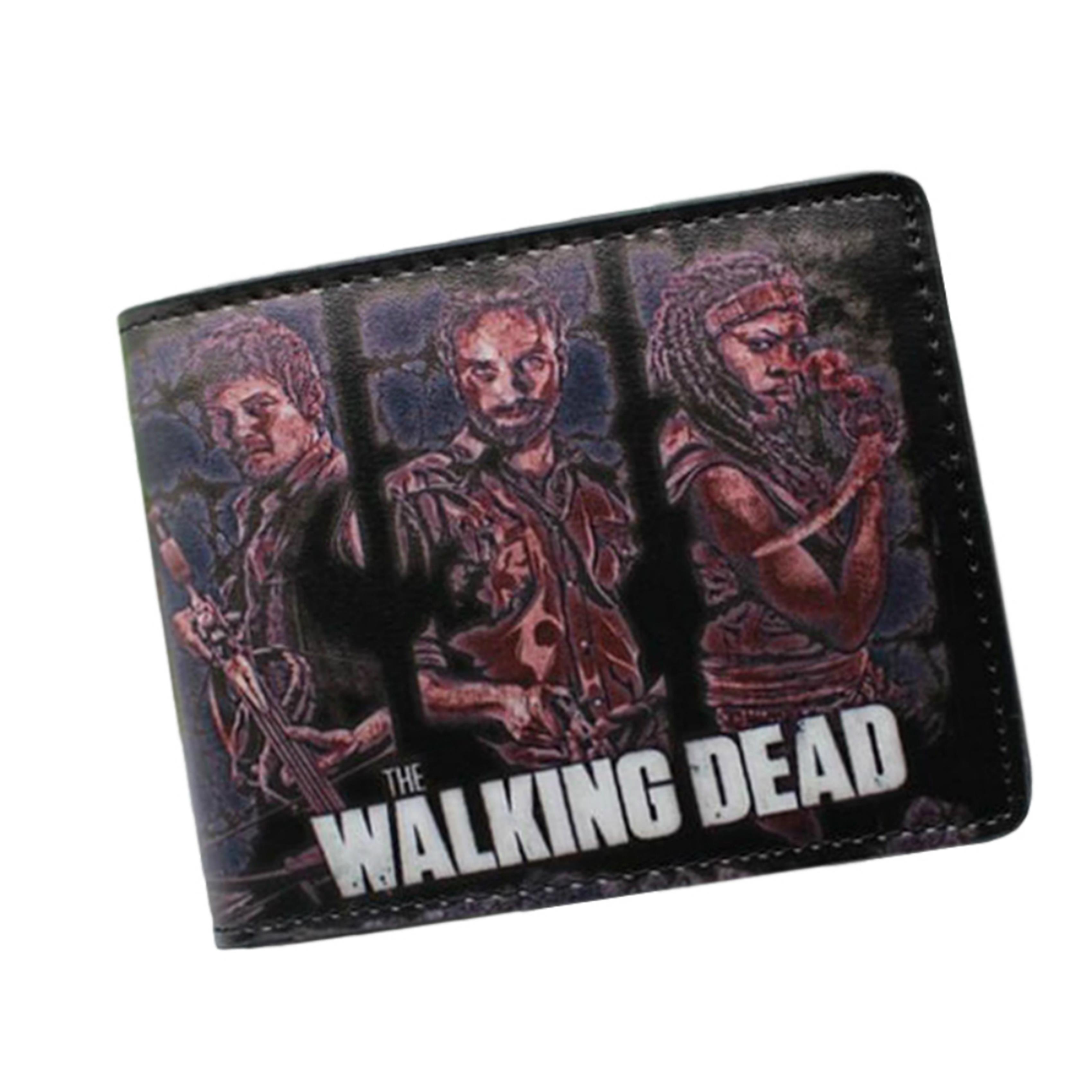 Superheroes AMC The Walking Dead Bifold Mens Boys Wallet with Gift Box