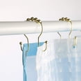 thumbnail image 5 of 12 Pack Gold Rust Resistant Stainless Steel Shower Curtain Hooks., 5 of 5