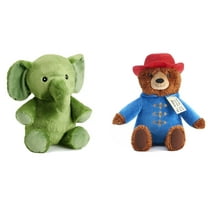 Paddington English Bear & Grandpa Green Elephant Set Plush Dolls 12” Kohl’s Gift New