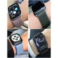 thumbnail image 4 of correa De Nailon Para apple watch band 45mm 41mm 44mm 40mm 38mm 42mm Pulsera Deportiva Watchband iWatch serie 2 3 4 5 6 se 7, 4 of 4