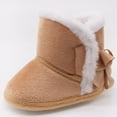 thumbnail image 3 of Relanfenk Baby Shoes Boots Winter Boys Girls Anti-Slip Toddler Snow Warm Prewalker Shoes, 3 of 7