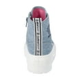 thumbnail image 3 of Justice Girls High Top Platform Sneakers, 3 of 5