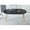 Black Coffee Table, variant on Holaki Oval Extendable Dining Room Table for 4-8 People,Modern Wooden Dining Table with MDF Tabletop and Metal Frame,Extendable from 40" to 55" to 71",Oval Kitchen Table for Home,Office,White 