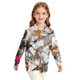 thumbnail image 6 of Abcomgle Girls School Uniform Polo Dress Long Sleeve Pique Polo Shirt with Collar Camouflage Button Up Girls Uniform Shirts Moisture-Wicking Lightweight Girls Golf Shirt, 6 of 7