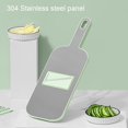 thumbnail image 4 of Multi-Purpose Vegetable Grater with 3/6 Cutters Easy Cleaning Veggie Slicers Kitchen Utensils, 4 of 5
