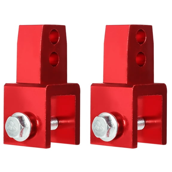 EXHUMKY BERTDOMD 2pcs Red Aluminum Alloy Motorcycle Shock Absorbers for Height Increase