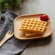 thumbnail image 2 of Plato de madera para desayuno, fruta, aperitivos, ensalada Cuadrado, 2 of 8